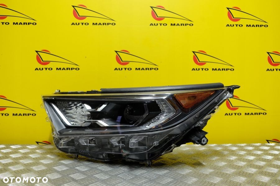TOYOTA RAV4 2019- REFLEKTOR LAMPA PRZÓD FULL LED SREBRNA NIESKRĘTNA L USA - 4