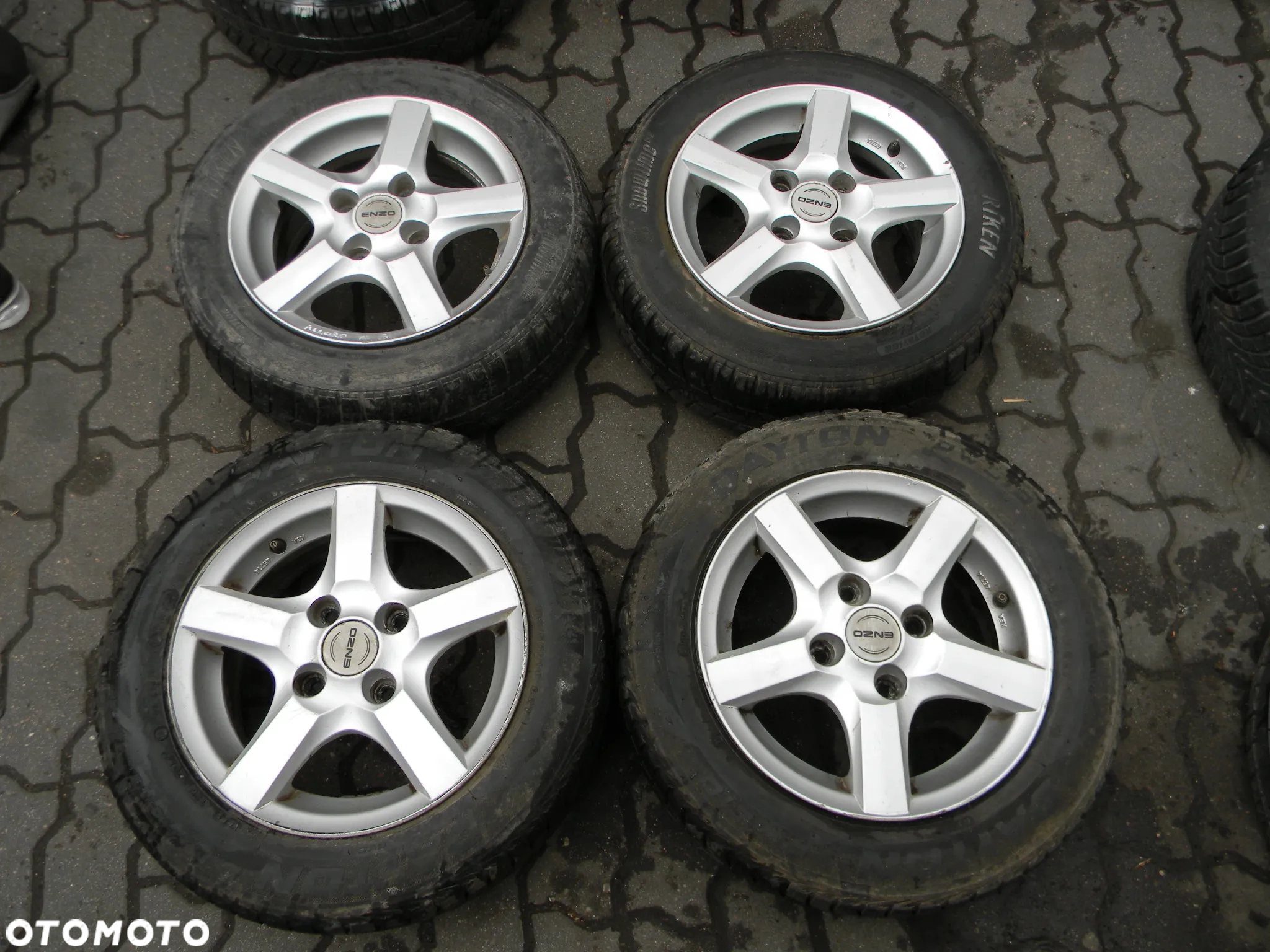 felgi komplet alu 14" HONDA ACCORD NISSAN PRIMERA ALMERA 4x114,3 - 3