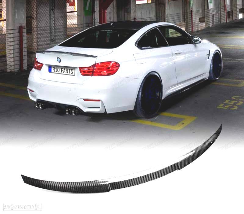 AILERON LIP BMW F82 13-18 LOOK M4 CARBONO - 1