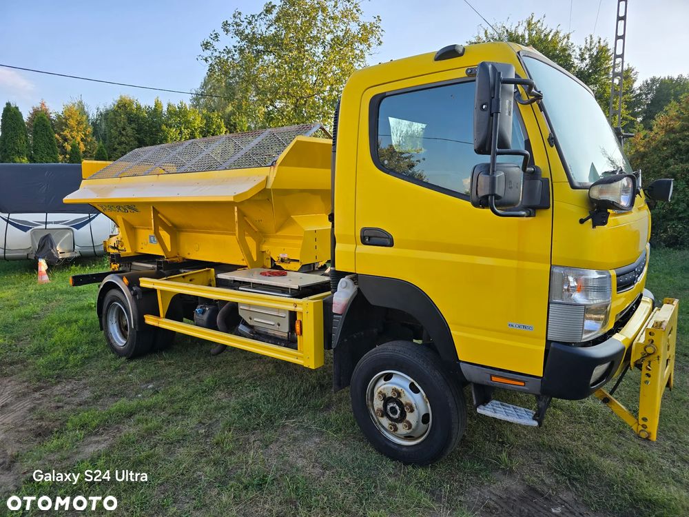 Mitsubishi 4x4 canter fuso daily 6c18 pługopiaskarka piaskarka solarka hydraulika econ Schmidt - 2