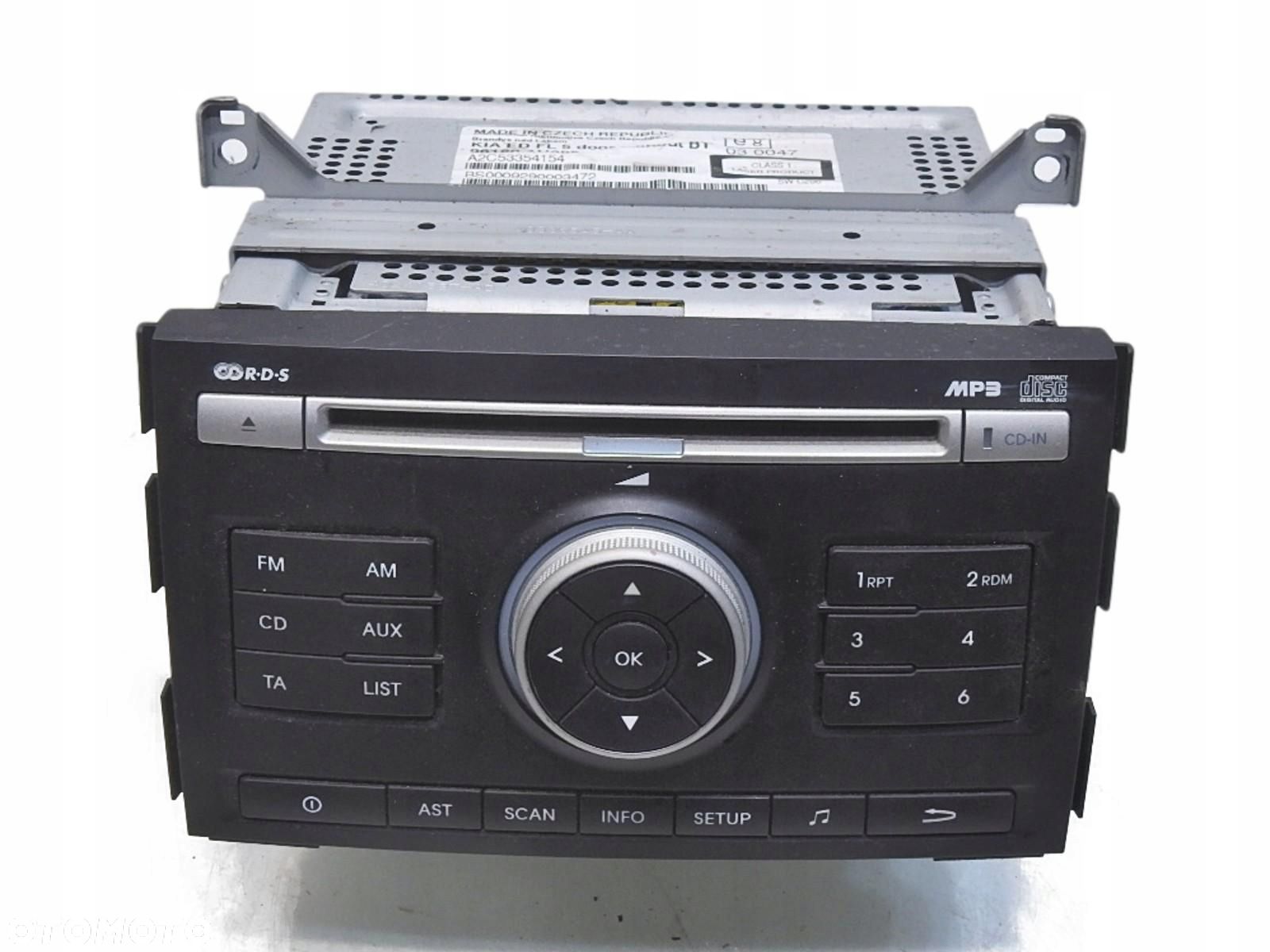 RADIO CD KIA CEED I LIFT 96160-1H000 A2C53354154 - 1
