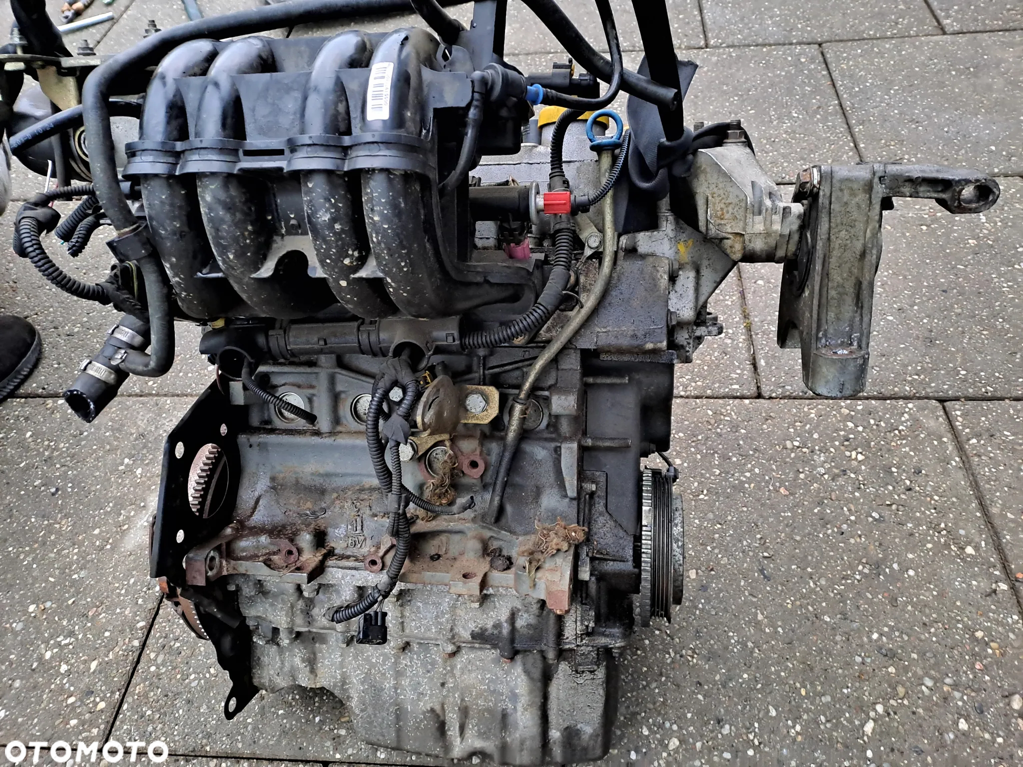 Fiat Bravo II Doblo Grande Punto Stilo 1.4 16V 90KM silnik kompletny kod 192B2000 mały przebieg - 4