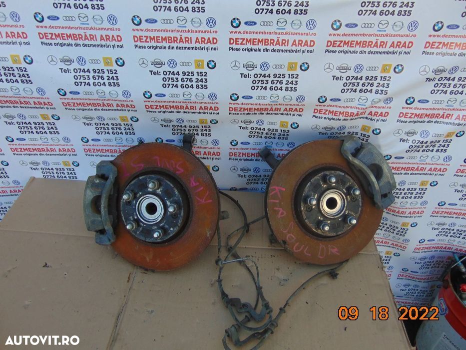 Fuzeta Kia Soul 2013-2021 fuzete fata stanga dreapta cu rulment si abs - 1