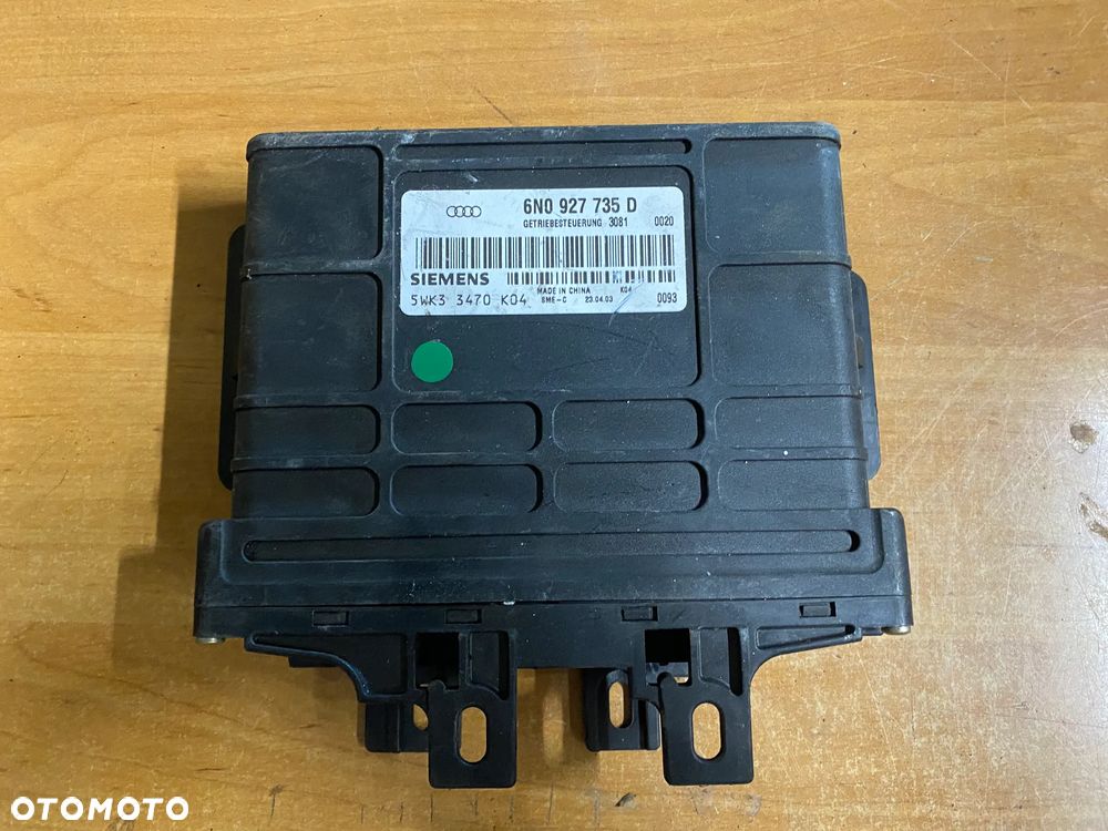 MODUŁ STEROWNIK KOMPUTER SKRZYNI BIEGÓW AUDI A2 6N0927735D 5WK33470K04