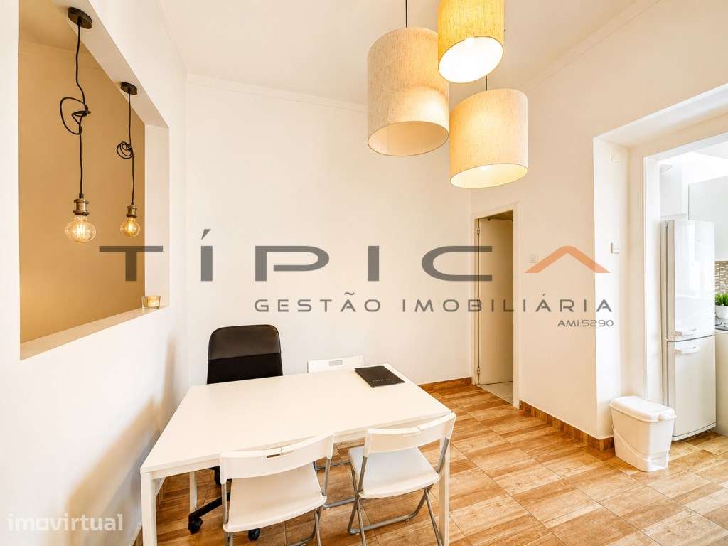 Apartamento T1 Renovado com 2 Fachadas | Mobilado e Equipado | Pron... - Grande imagem: 4/10