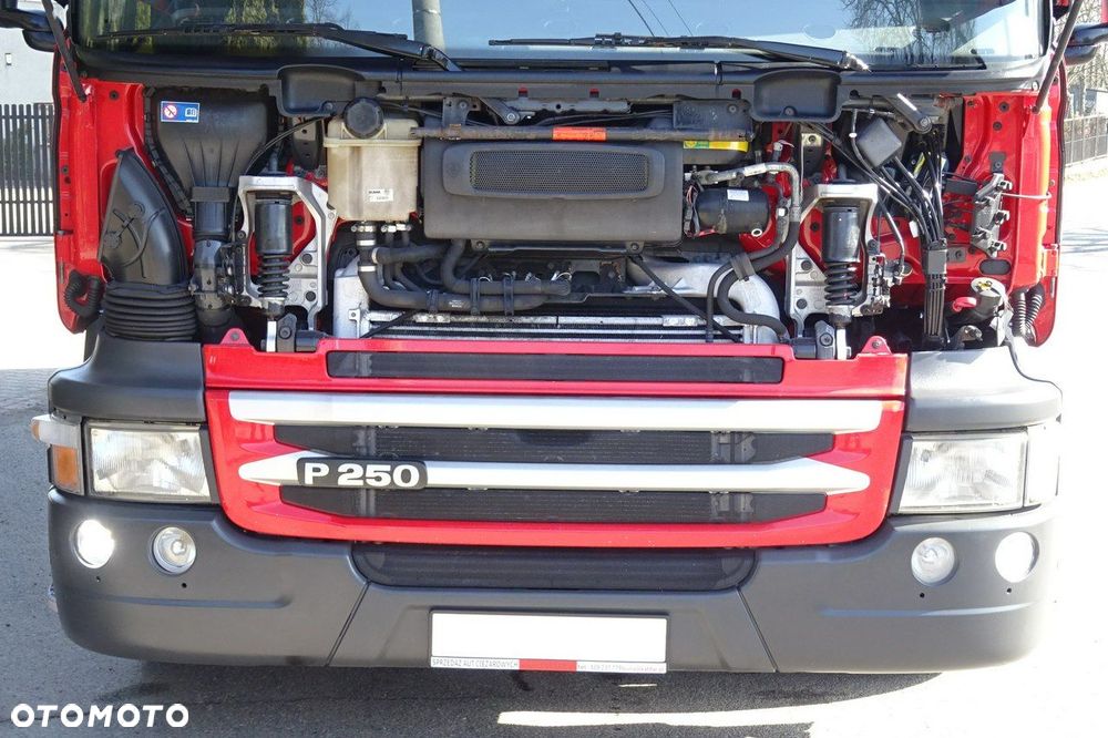 Scania P250 Euro 6 sypialna firanka wys.2.60 winda poduszki sprowadzony - 23