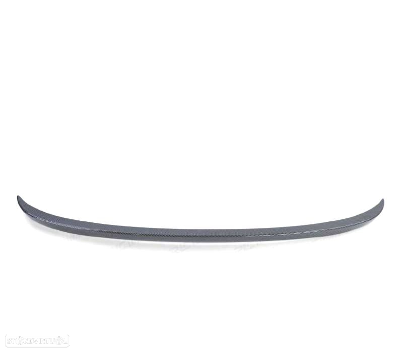 AILERON LIP SPOILER TRASEIRO BMW E90 05-12 LOOK M3 CARBONO - 2