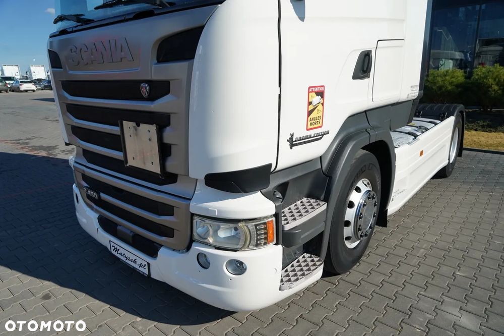 Scania R 450 / RETARDER / PEŁNY ADR /  CROWN EDITION STREAMLINE / KLIMA POSTOJOWA / ALUFELGI - 11