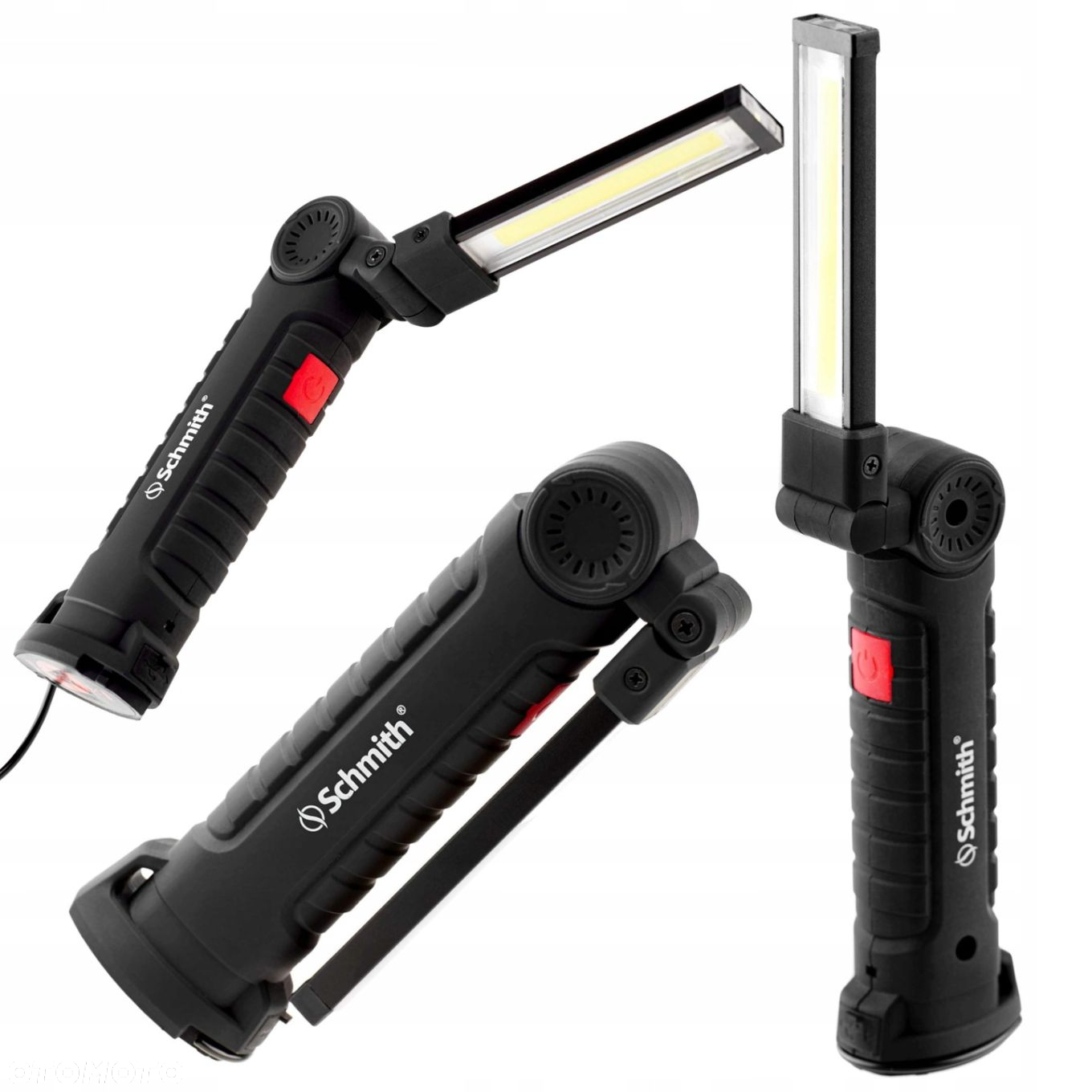 LAMPA WARSZTATOWA LATARKA MAGNES UCHYLNA 3W LED - 7