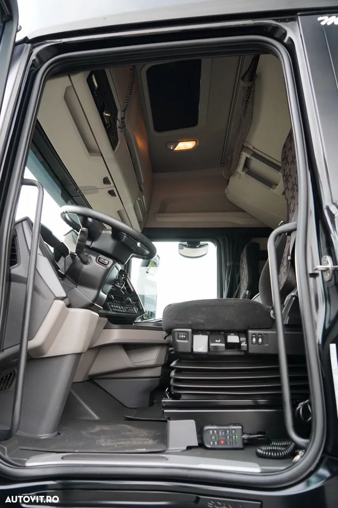 Scania S 500 / RETARDER / PLATĂ JOSĂ / MEGA / REZERVORE DE COMBUSTIBIL 1.400 L / I-PARK COOL / DUPĂ CONTRACT DE SERVICE GOLD / - 24