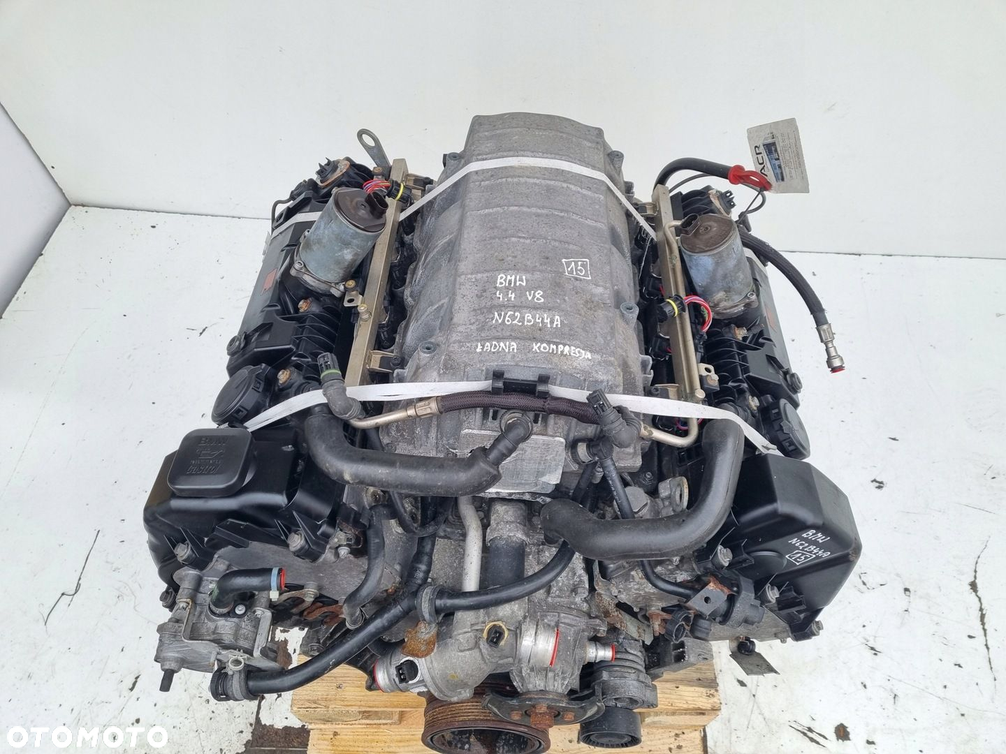 SILNIK KOMPLET BMW E63 E64 4.4 V8 333KM N62B44 N62B44A - 3