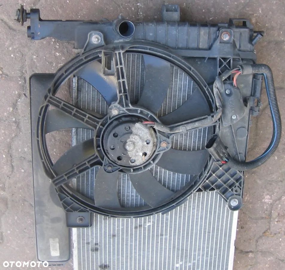 chłodnica wody klimy wentylator MERIVA A 1.7 CDTI opel - 5
