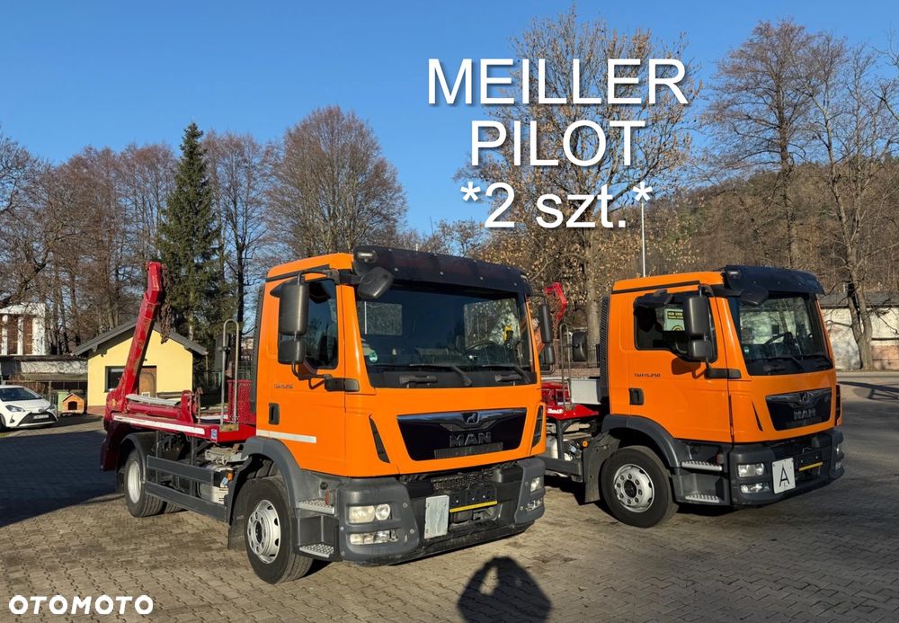 MAN 15.250 TGM bramowiec, MEILLER, pilot, 234 t.km.! - 1
