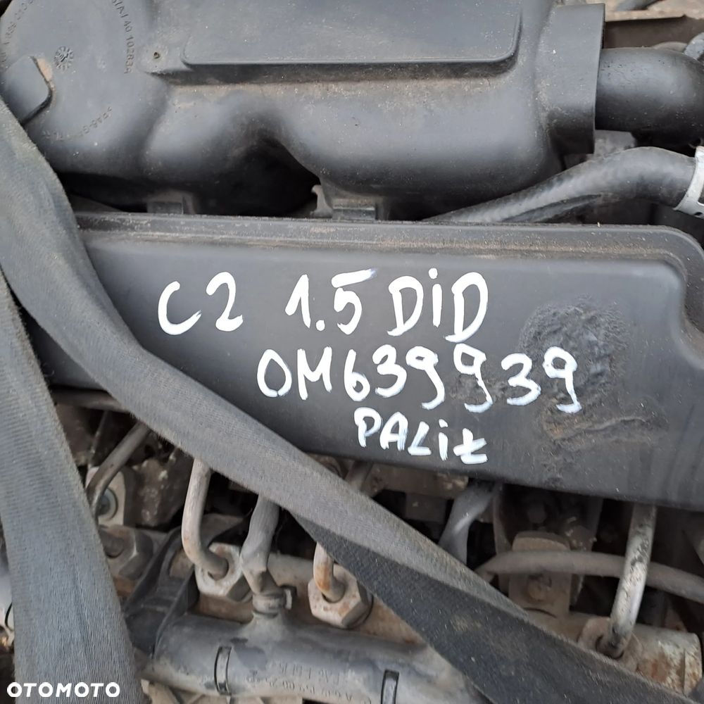 Citroen C2 Mitsubishi Colt VI Z30 Smart 1.5 DiD silnik kompletny kod M639 OM639939 - 10