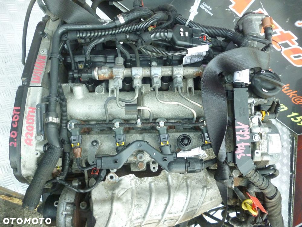 SILNIK OPEL INSIGNIA 2.0 CDTI A20DTH 172 TYS  UKŁ. PALIW. - 2