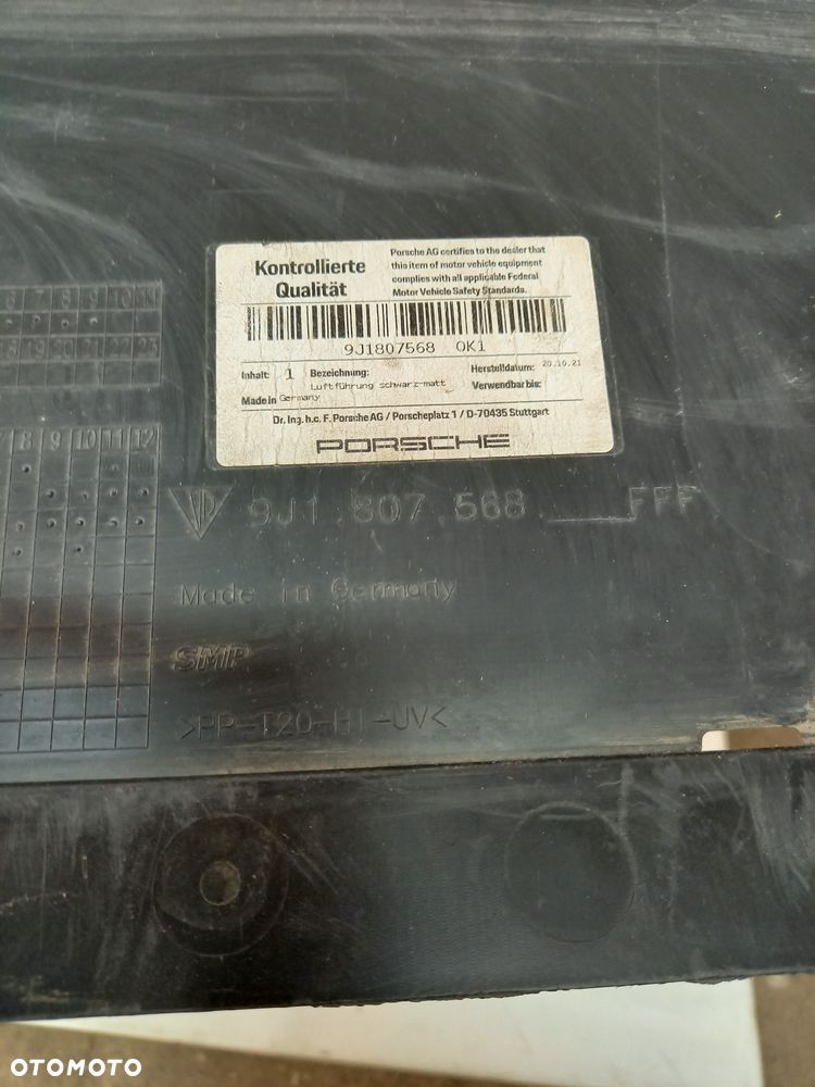 Porsche Taycan Turbo S 9J1 hokej dokladka dyfuzor tyl lotka - 7