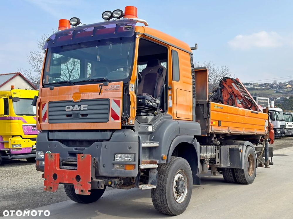 MAN TGA 18.350 * ATLAS TEREX 120.2 E A3 + PILOT *4x4 - 2