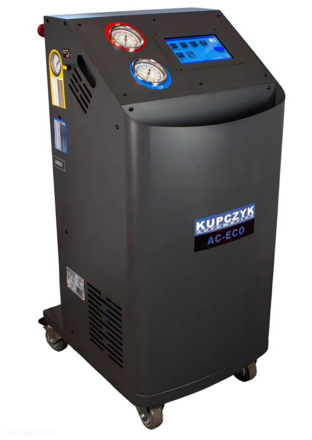 Stacja Klimatyzacji AC-ECO Kupczyk czynnik R134A R1234YF Menu PL Automat - 6