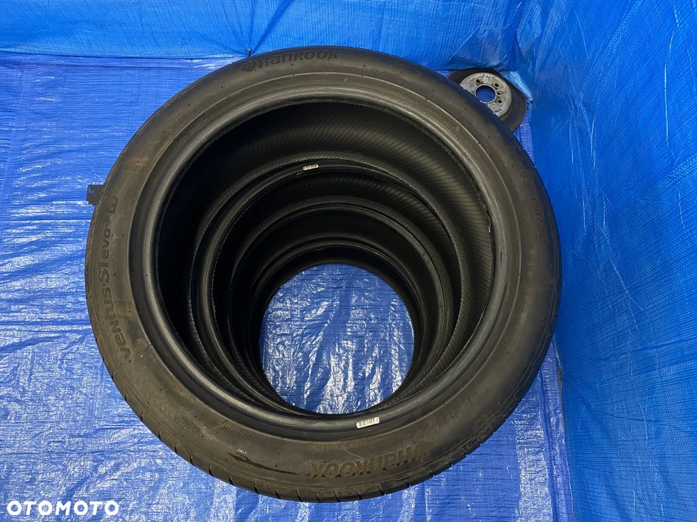 OPONA 20 OPONY LETNIE LATO KOMPLET OPON 4SZT HANKOOK VENTUS S1 EVO3 2X 235/50R20 ; 2X 255/45R20 101T BIEŻNIK 2x5,5mm 2x6,0mm  2025 - 8