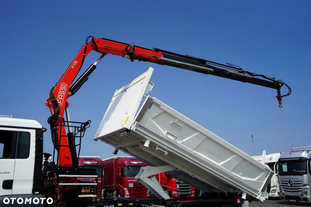 MAN / TGS / 33.420 / E 6 / WYWROTKA + HDS / FASSI F 175 / 6 X 4 / HYDROBURTA - 26