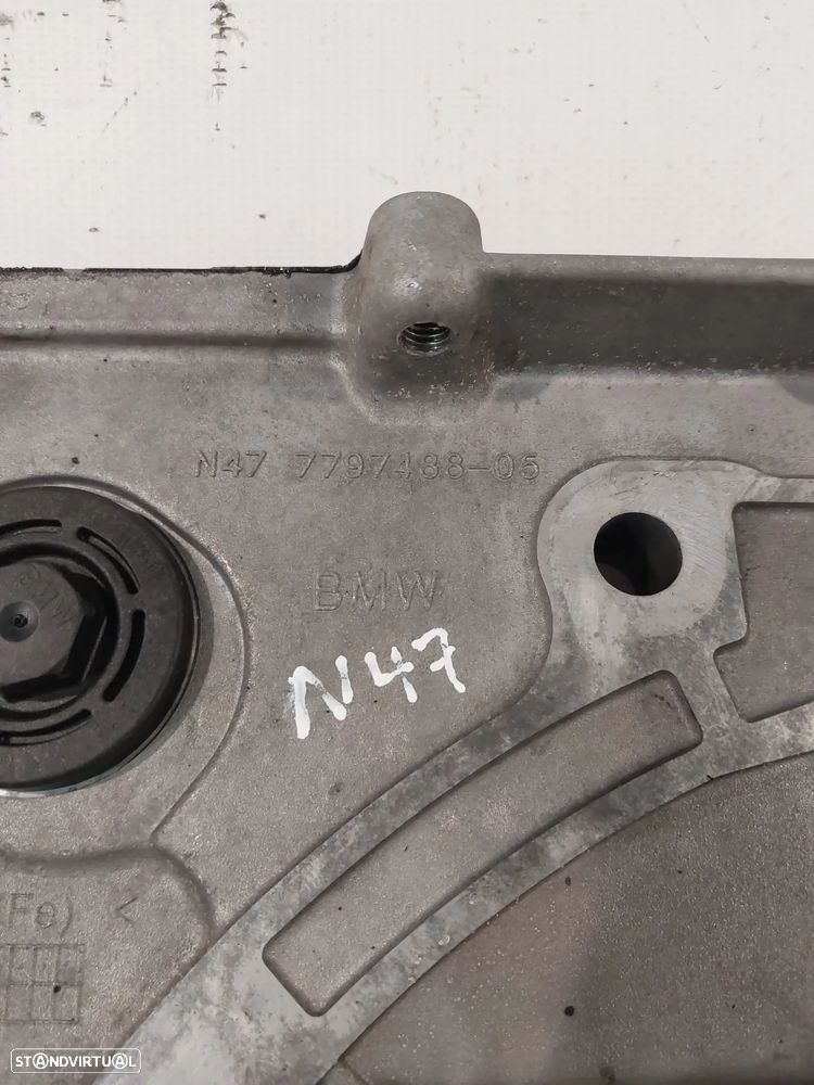 TAMPA MOTOR DISTRIBUIÇÃO BLINDAGEM SUPERIOR BMW SERIE 1 E87 120D 177CV N47D20A E81 E90 E91 - 7