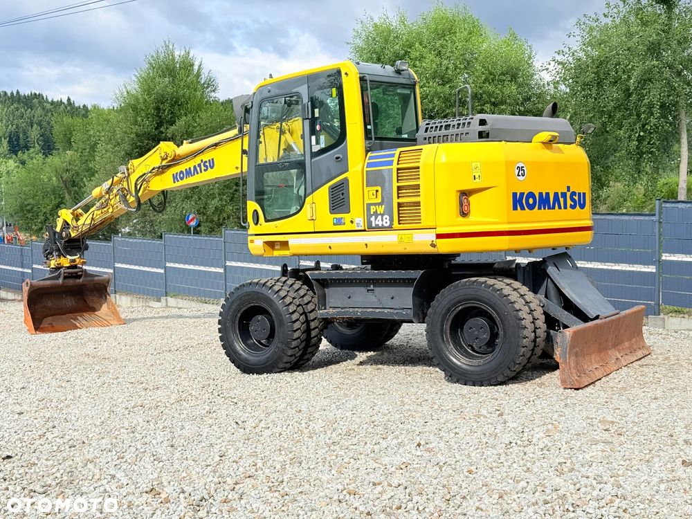 Komatsu * Komatsu PW 148  *ROTOTILT * Sprowadzona * Koparka Kołowa * - 20