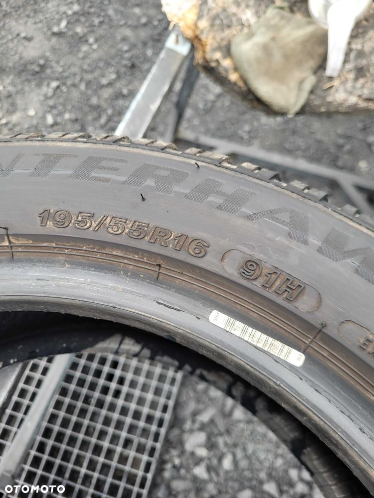 WYSYŁKA Opona Pojedyncza 195 55 R16 Firestone WinterHawk 4 2022r. - 3