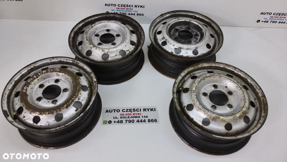 Renault Master Felgi Stalowe 6Jx16 5x130 - 1
