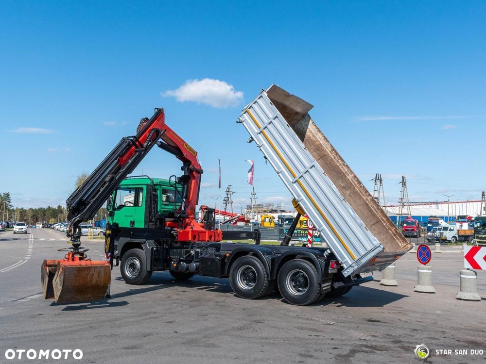 MAN TGS 33.440 6x4 PALFINGER PK 22002 EH HDS Żuraw Wywrotka Rotator - 6