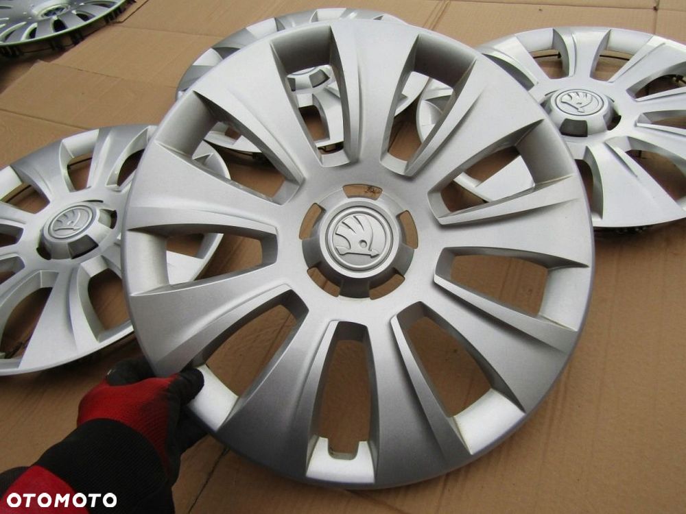 4x Kołpaki 16 Skoda Fabia Octavia I II III IV Kamiq Karoq Scala Superb Yeti - 11