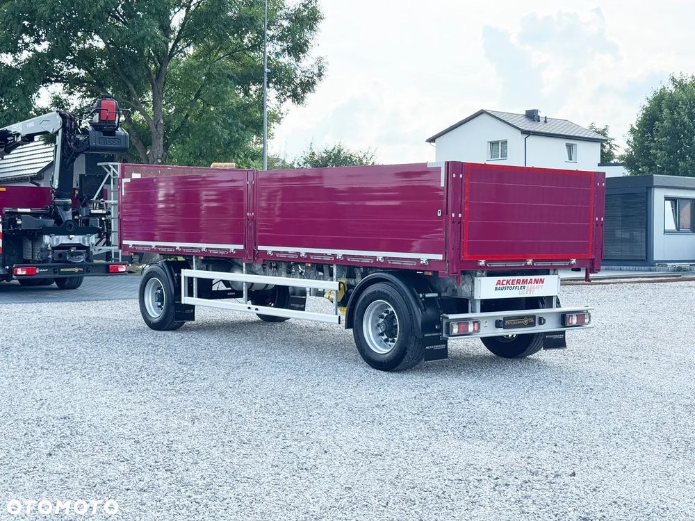 Ackermann PA-F 18/7,2E/BPA  / CYNKOWANA RAMA / ALUMINIOWE BURTY / OPONU 80-90 % / Z NIEMIEC - 16