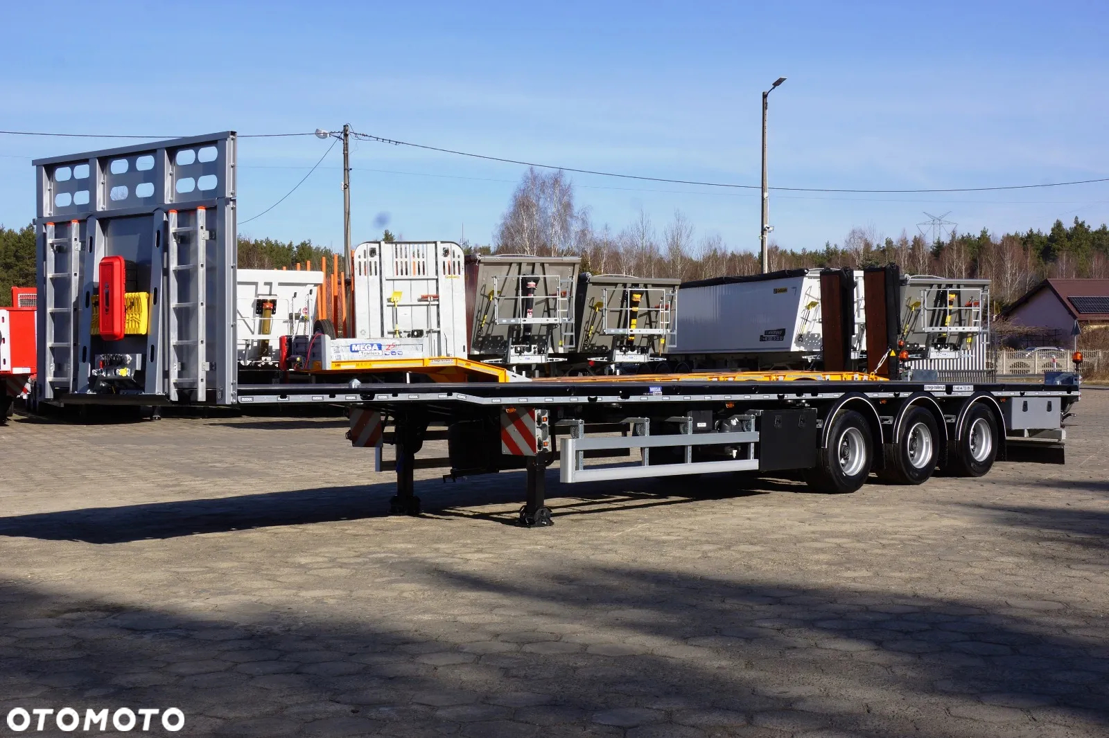 Inny Platforma uniwersalna - ADR EX III - kontenery - maszyny - osie BPW - 15