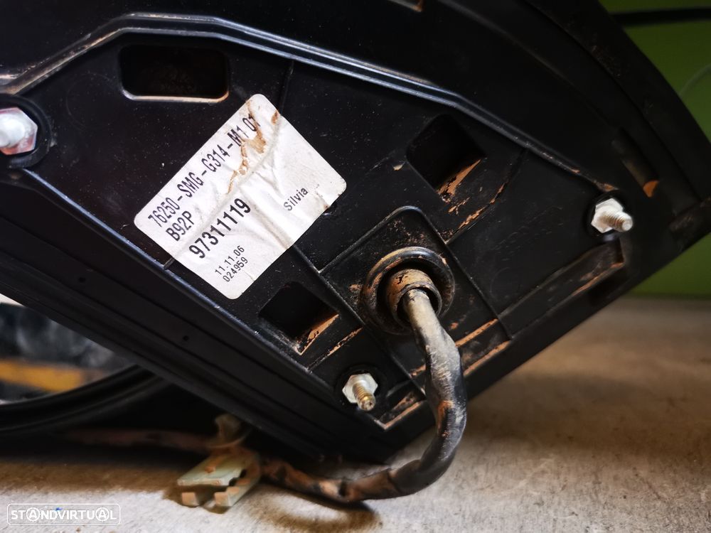 HONDA CIVIC VIII FN FK VIDRO ESPELHO RETROVISOR ESQUERDO - ER155 - 6