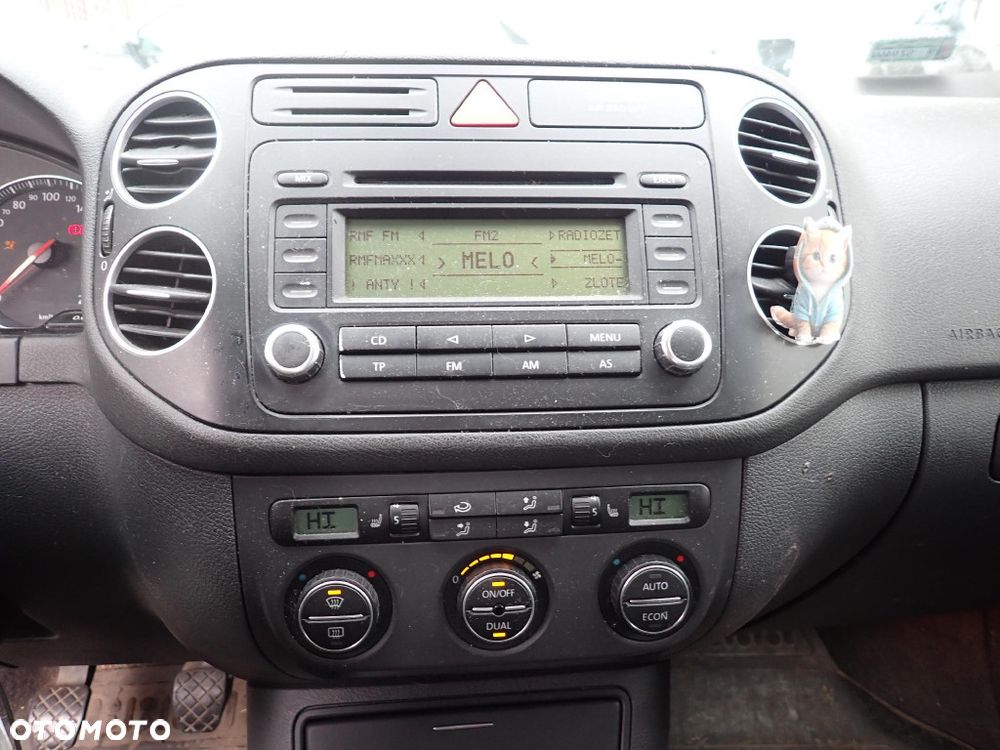 CZĘŚCI - Vw Golf V plus 1,6 102KM BSE HB 5D GVY lakier LA7W 2005r. INDEX - 9943 - 9