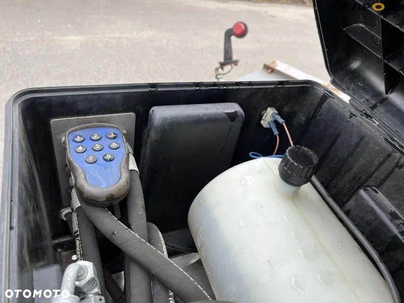 Pług do śniegu śnieżny regulowany V hydrauliczny elektryczny 24V Holms ciężarowy własna elektryka - 10