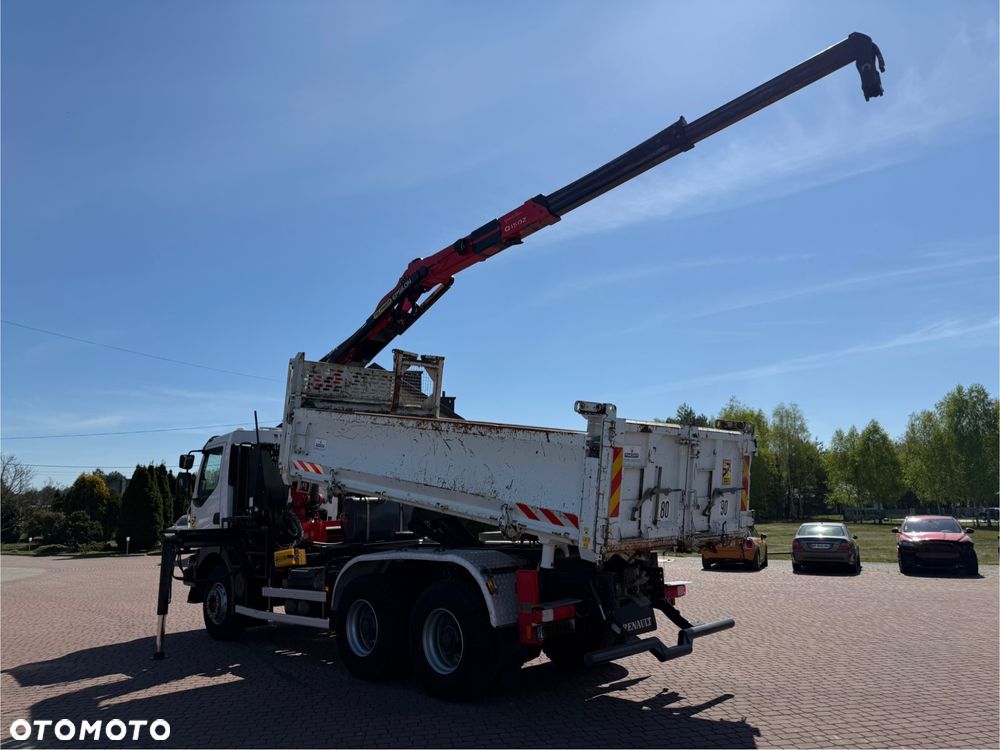 Renault KREAX 430 EEV* 6x4* HDS PALFINGER EPSILON Q150Z* BI-BENNE+HYDROBURTA* TYLKO 111.000 KM* KOŁA 80%* Z FRANCJI - 7