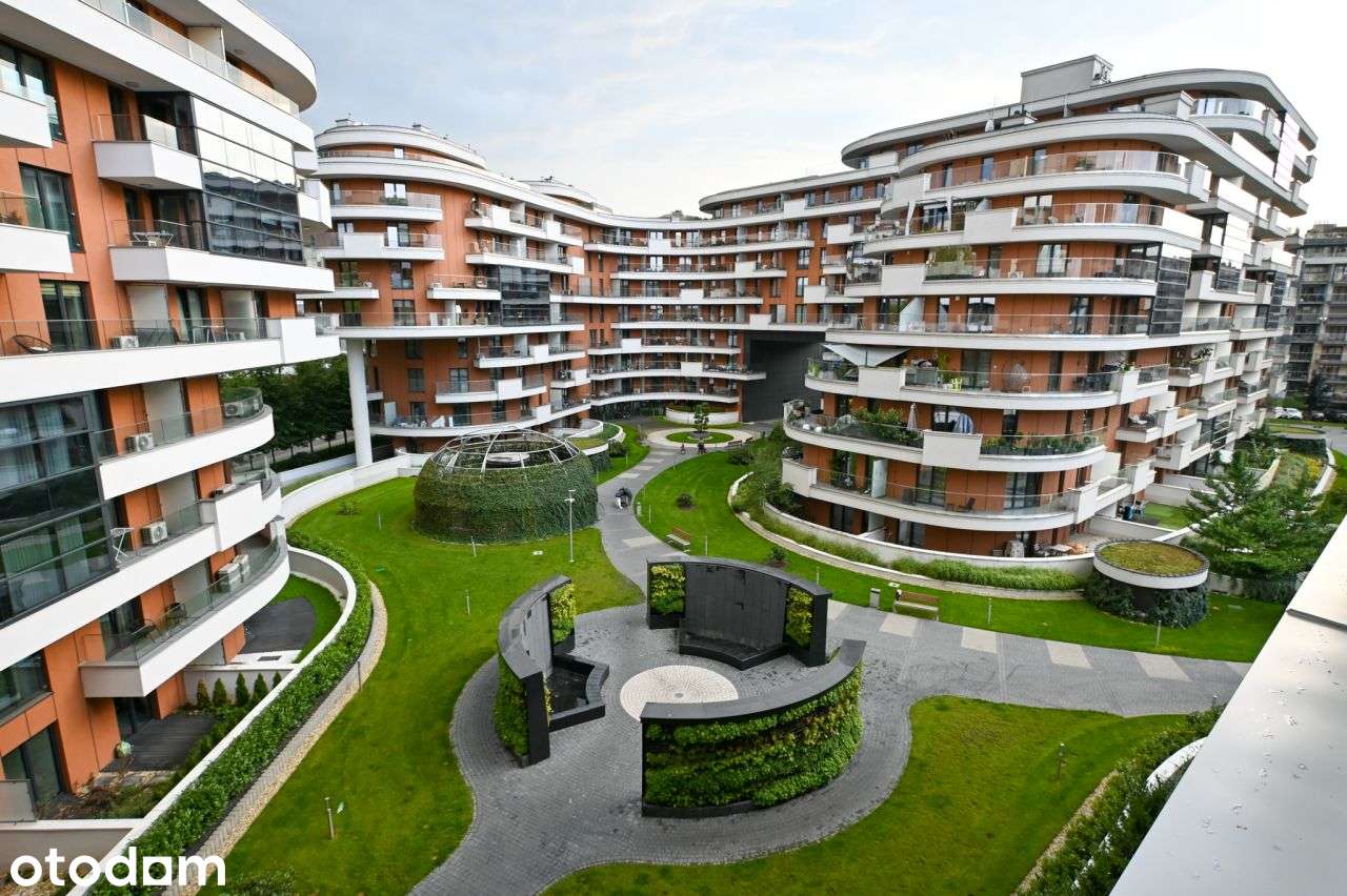 2 Pokoje Kraków Wiślane Tarasy balkon