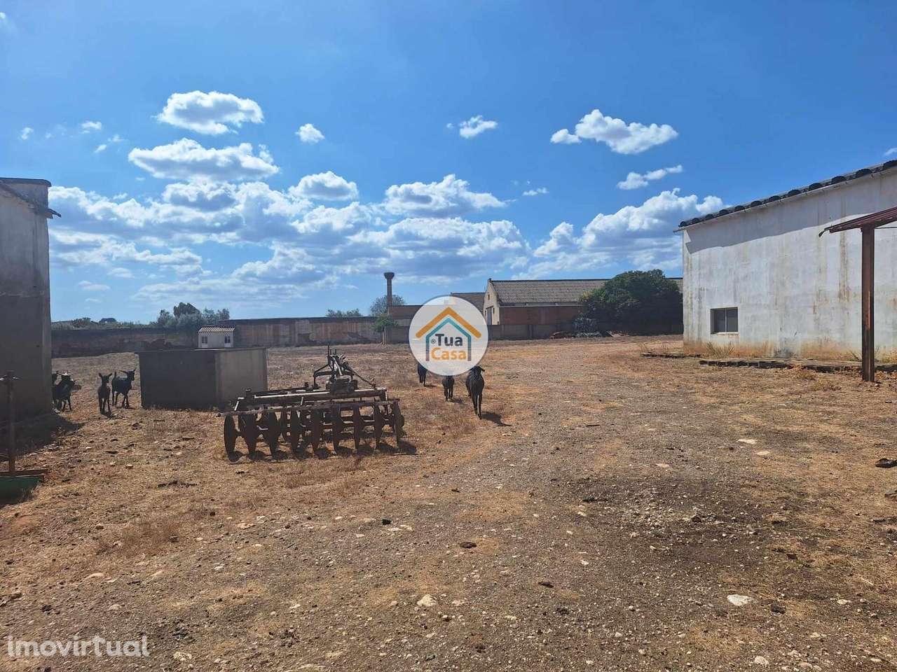 Terreno Urbano com Casas e Armazém e Terreno Rústico em Santa Luzia no - Grande imagem: 2/15