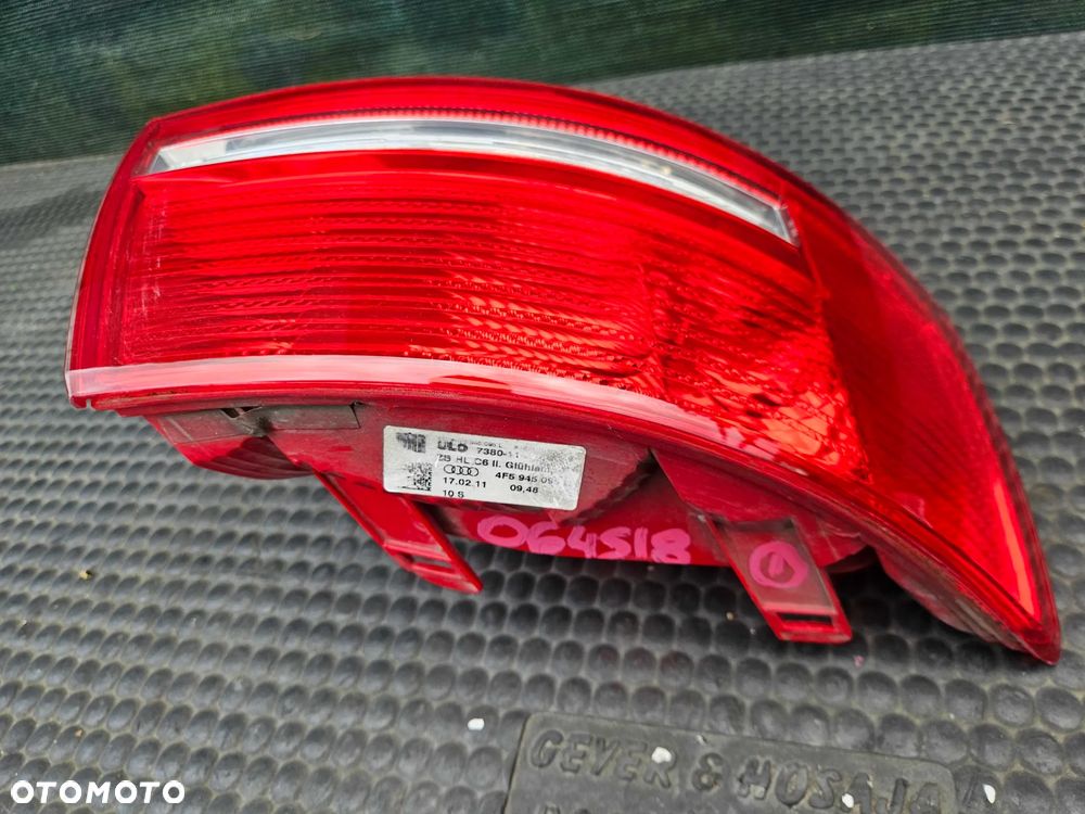 Lampa 4F5945095 Reflektor Tyl Tylna Lewa AUDI A6 C6 Sedan Przed Lift - 9