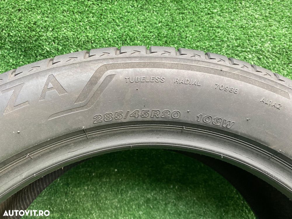 Set 4 anvelope vara Bridgestone Alenza 285 45 R20 108W Dot 0419 - 7