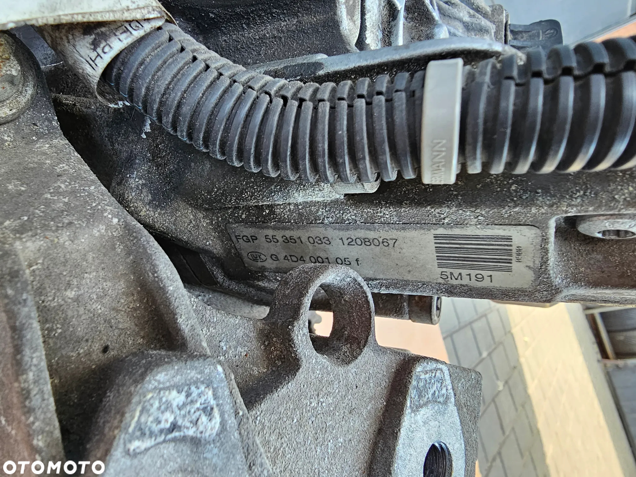 SKRZYNIA BIEGÓW EASYTRONIC OPEL MERIVA A ZAFIRA B 1.6-1.8 F17 F17E419 - 9
