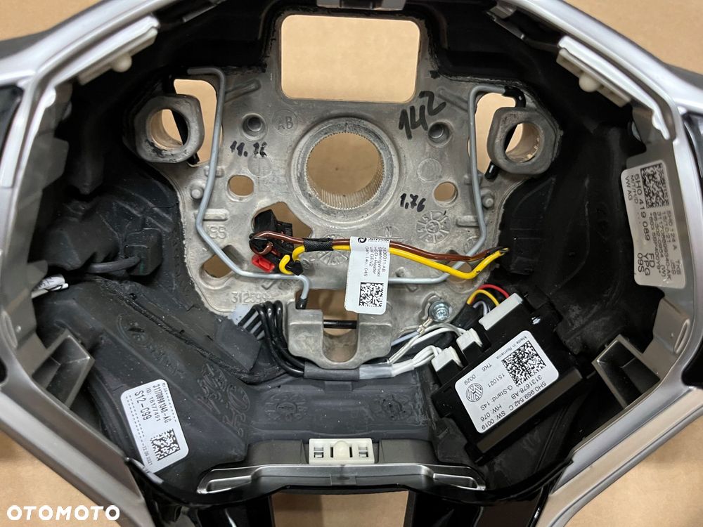 kierownica dotykowa vw golf 8 vw golf viii vw tiguan ii 5h0 skÓra nowa - 4