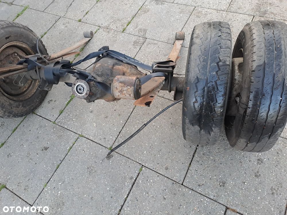 Volkswagen LT 35-55 2.4 D tylny most dyfer dyferencjał 281525053A podwójne koła z felgami kompletny - 3