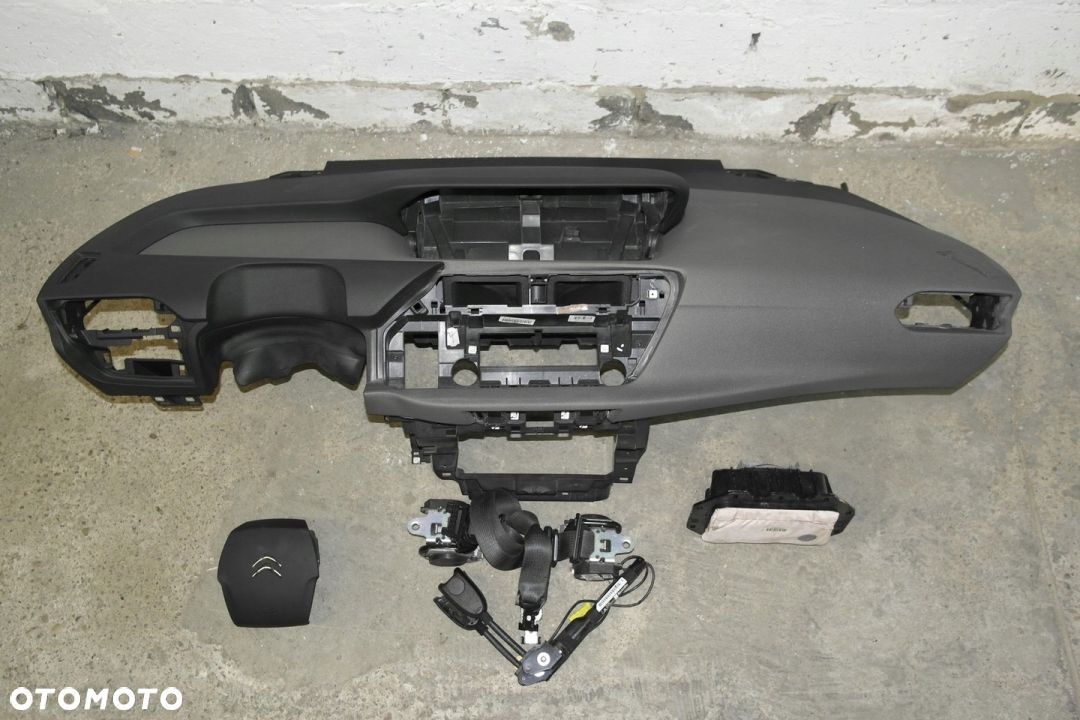 Deska C4 PICASSO 2 II PUPLIT AIR BAG KONSOLA Pasy - 1