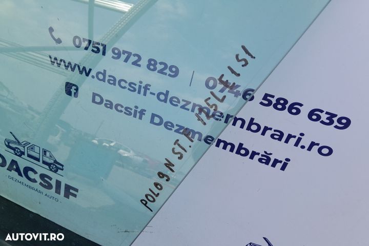 Geam usa fata stanga 43R-000479 43R-000479 Volkswagen VW Polo 4 9N [2 - 2