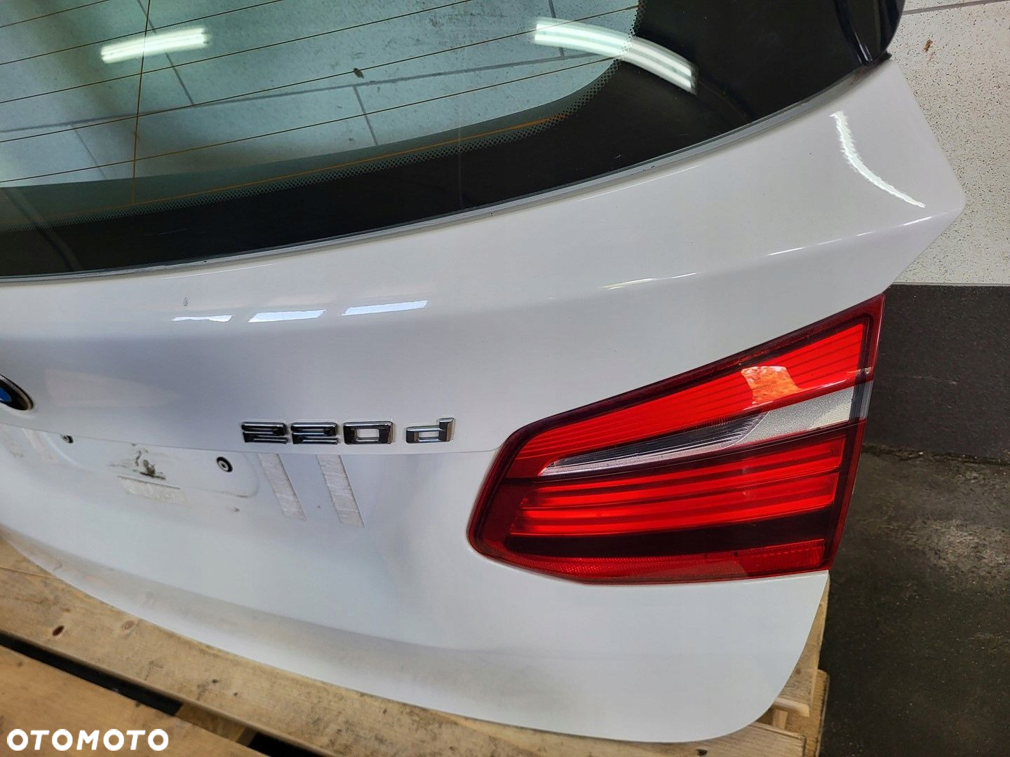 klapa bagażnika elektryczna lampy BMW 2 F45 m-pakiet 300 ALPINE WEISS - 10