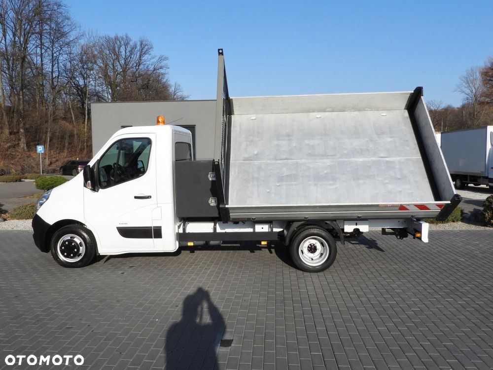 Opel MOVANO WYWROTKA TROJSTRONNA 3 MIEJSC BLIŹNIACZE KOŁA KLIMATYZACJA  130KM - 12