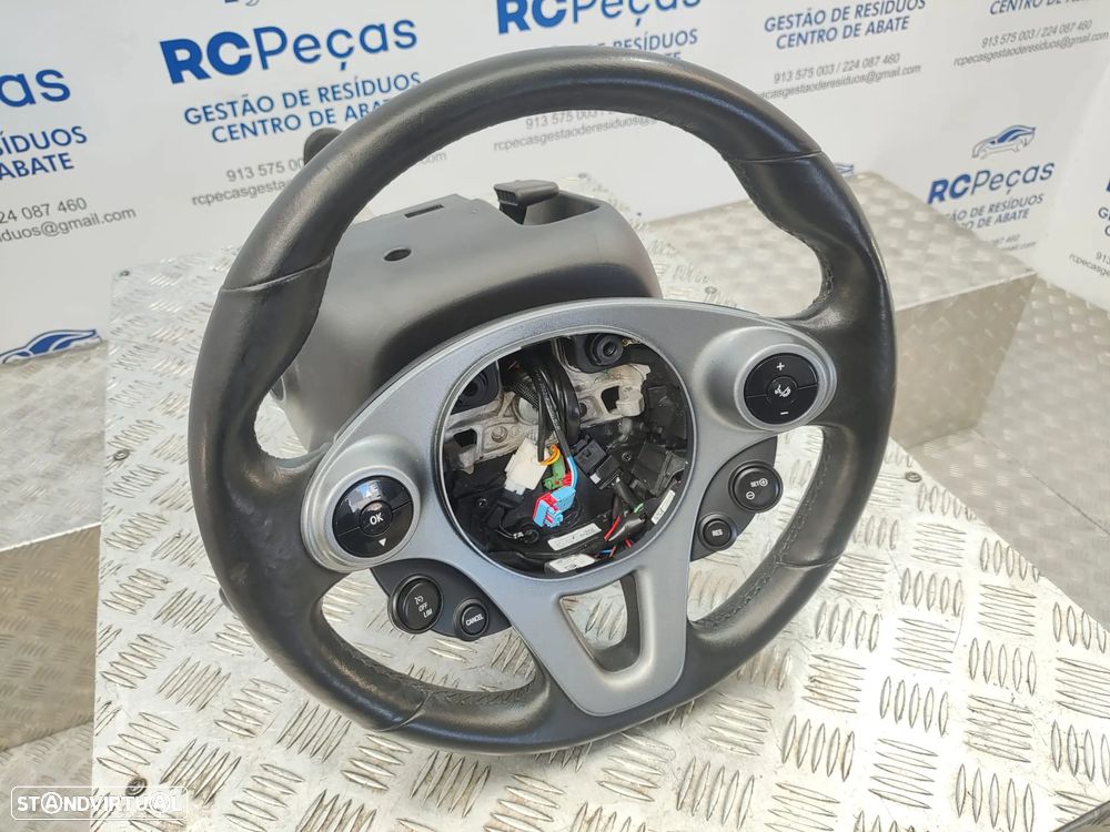 Volante Pele Original Smart Forfour EQ 453 - 4