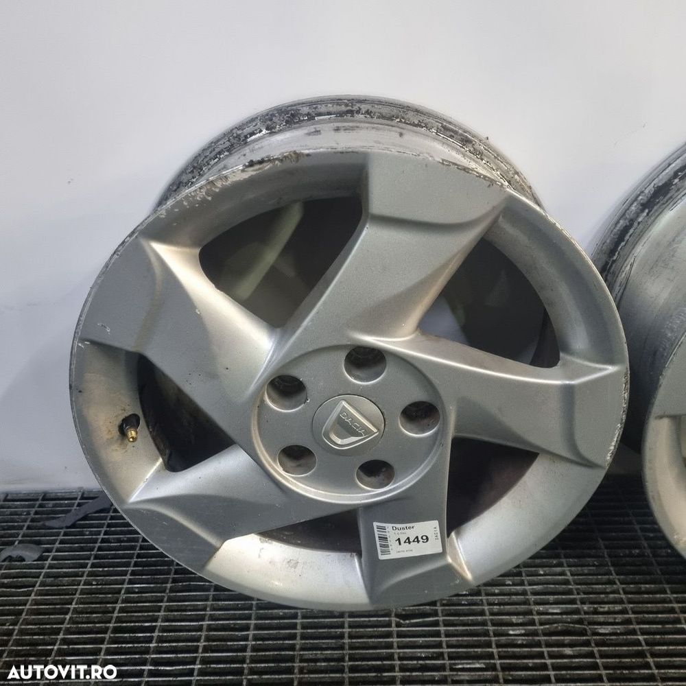 Jante aliaj Dacia Duster 2014 - 2017 (1449) R16 Nu are et/5x115 - 2