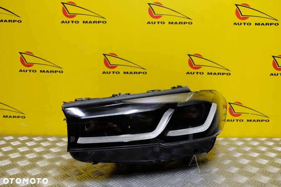 BMW 5 530 G30 G31 M5 2021- REFLEKTOR LAMPA FULL LED LEWA CIEMNA USA - 3
